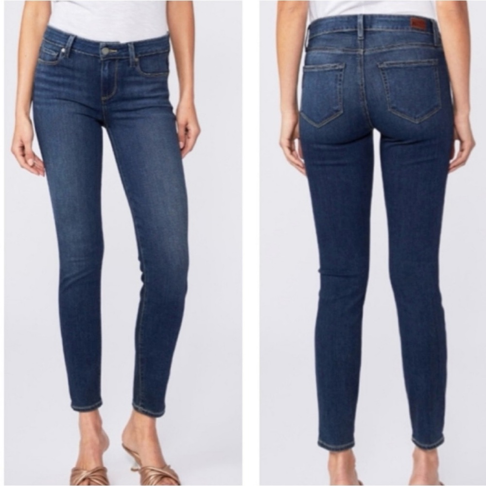 PAIGE Premium DENIM Verdugo Dark Wash Skinny Jegging Jeans—SZ. 27